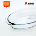 Compatible Microwave Glass Baking dish High borosilicate bakeware oven plate oven tray